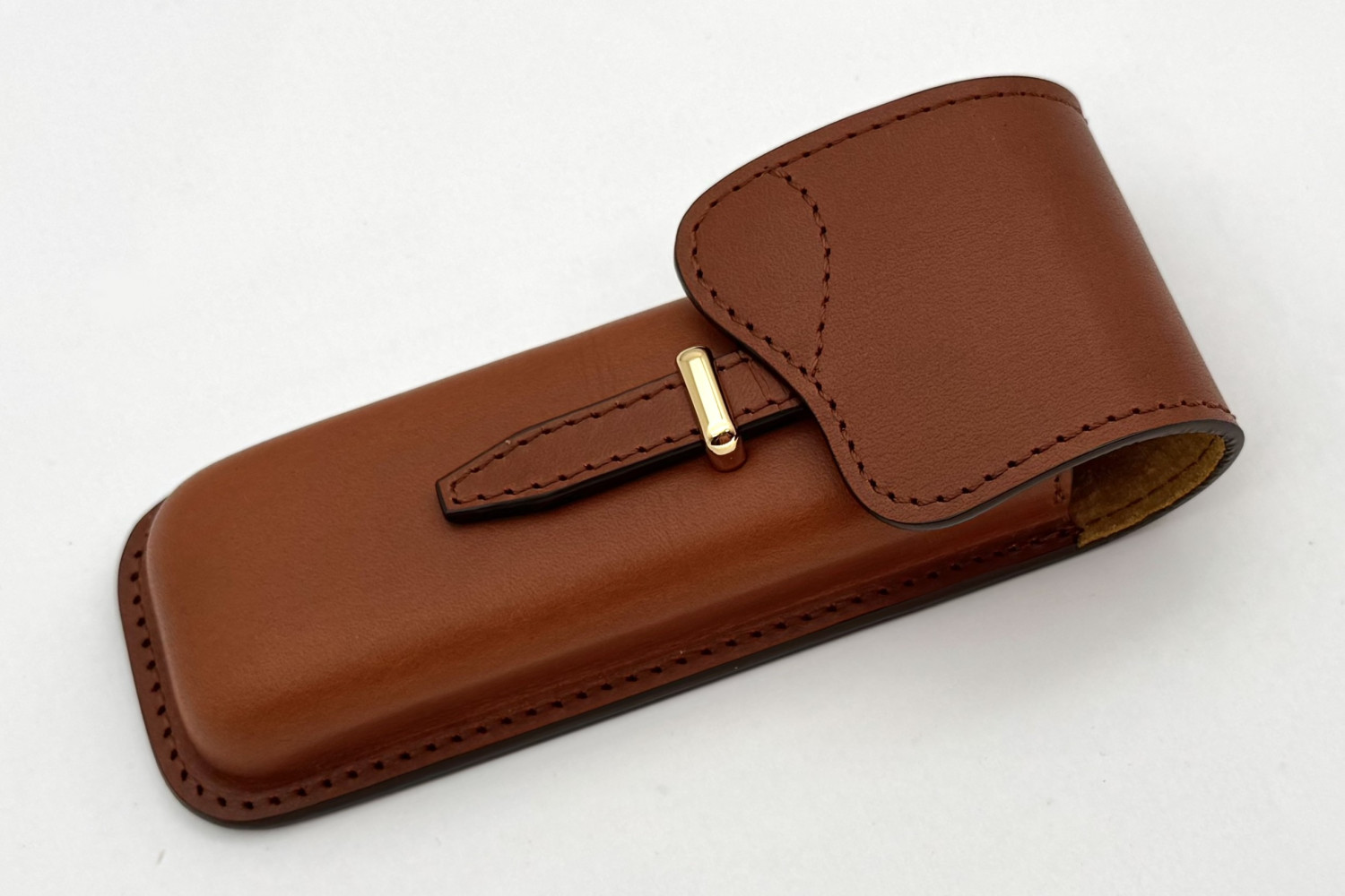 PILOTxSOMÈSLESaddleDesignSeriesBrown2PenCase_C